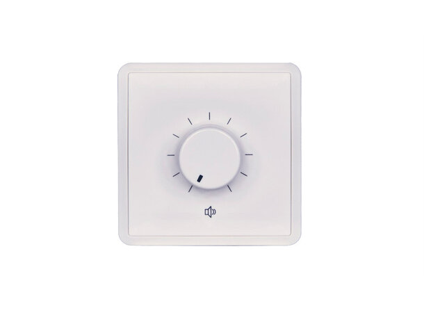 Audac Volumkontroll 100V, 60W Veggpanel Euro standard 